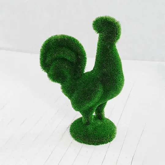 Outdoor Artificial Grass Animals -Rooster