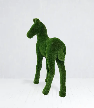 Outdoor Artificial Grass Animals -Topiary Foal