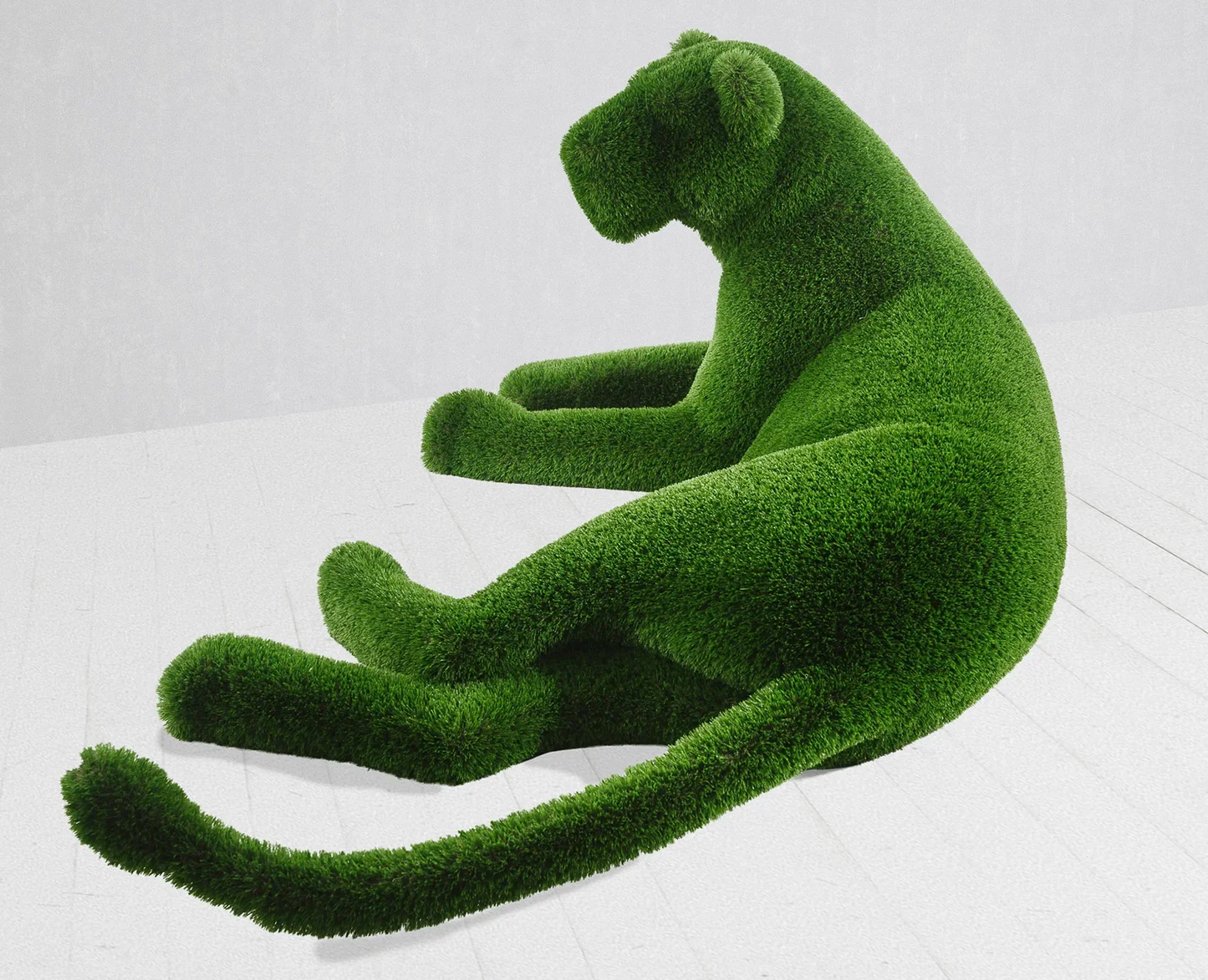 Outdoor Artificial Turf Animals -Lying lioness