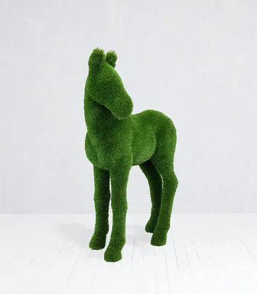 Outdoor Artificial Grass Animals -Topiary Foal
