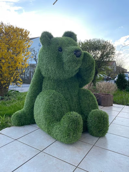 Outdoor Artificial Grass Animals -  Teddy bear