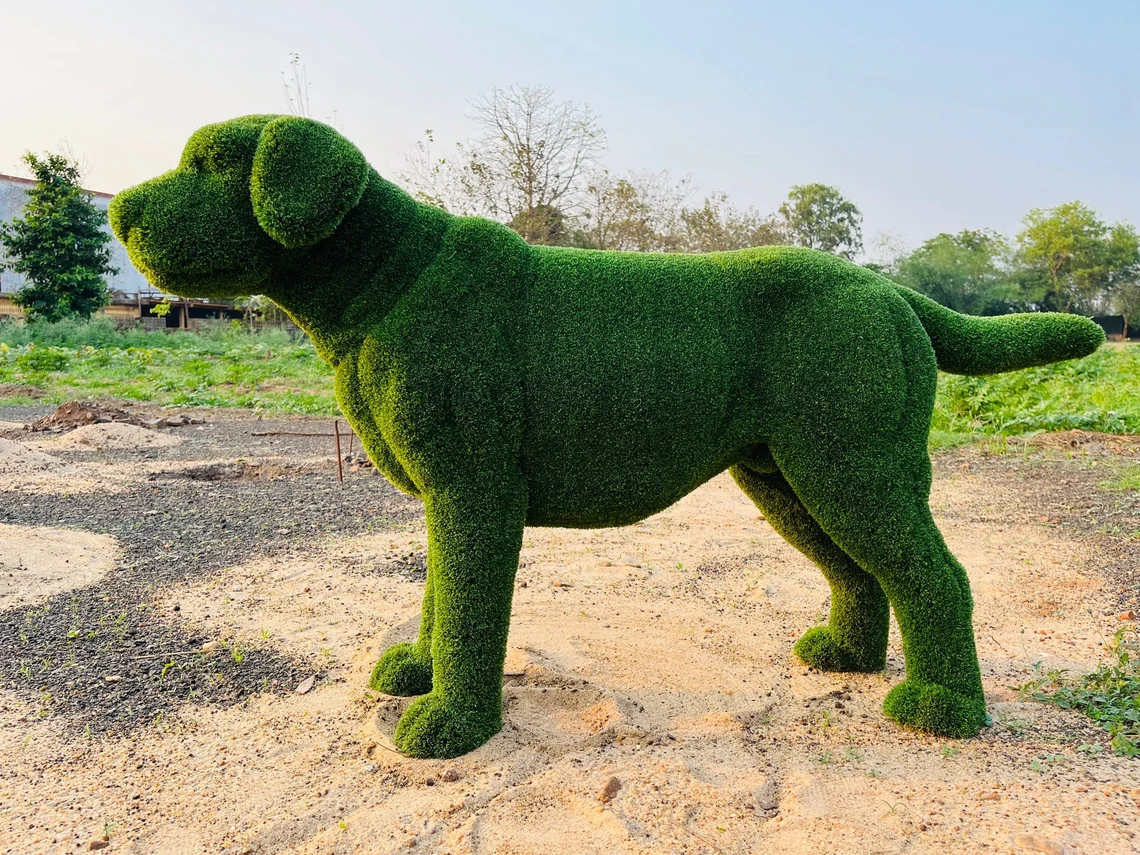 Outdoor Artificial Grass Animals - Dog