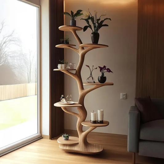 Rustic Nature Solid Wood Tree Tower