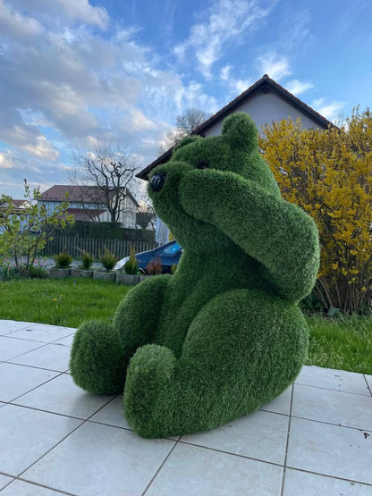 Outdoor Artificial Grass Animals -  Teddy bear