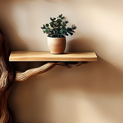Wooden Tree-Shaped Children's Bookshelf