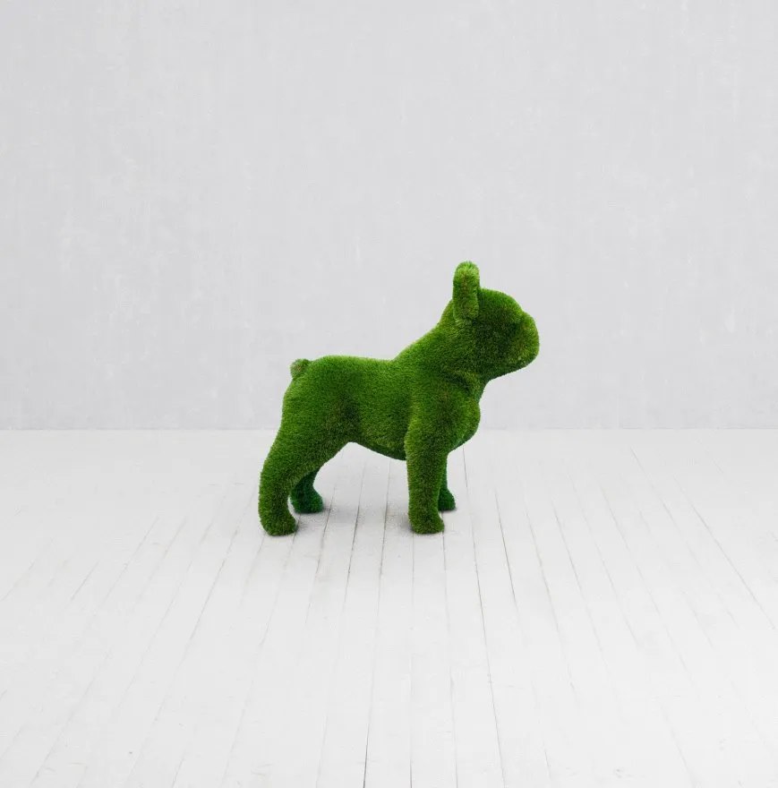 Outdoor Artificial Turf Animals - French Bulldog