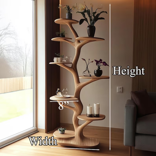 Rustic Nature Solid Wood Tree Tower