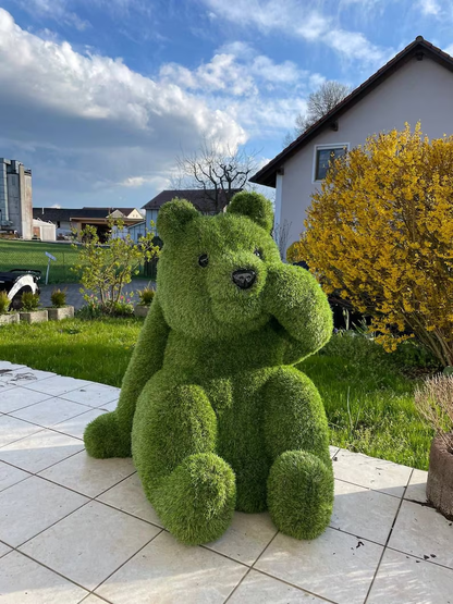 Outdoor Artificial Grass Animals -  Teddy bear